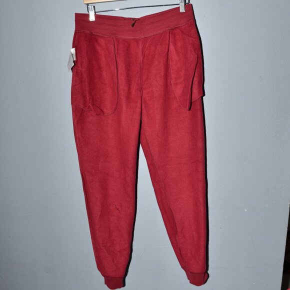 Hurley Men’s Fleece Jogger -RED- NWT - Picture 4 of 6